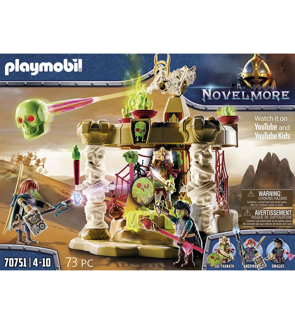 Playmobil Novelmore - Sal'ahari Sands: Skeleton Army Temple - 70