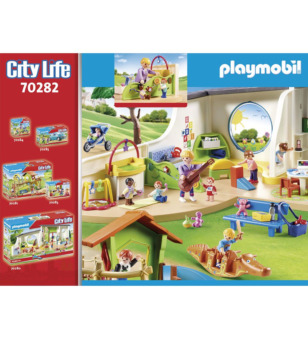Playmobil City Life - Børnehavegruppe - 70282 - 40 Dele