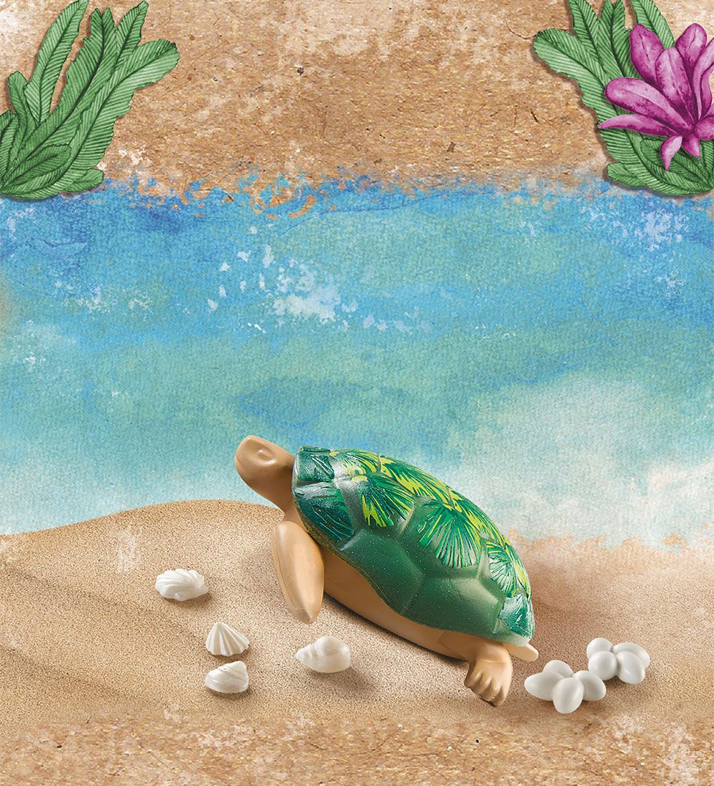 Playmobil Wiltopia - Kæmpeskildpadde - 71058 - 8 Dele