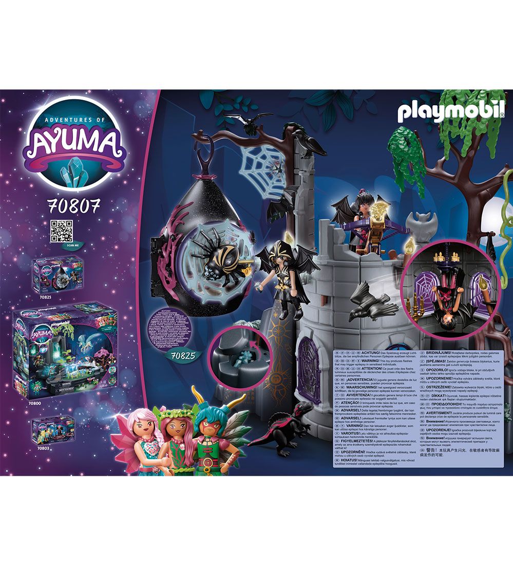 Playmobil Ayuma - Bat Fairies Ruin - 70807 - 135 Dele