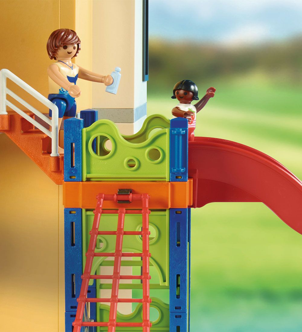 Playmobil City Life - Poolparty Med Rutsje... - 70987 - 159 Dele