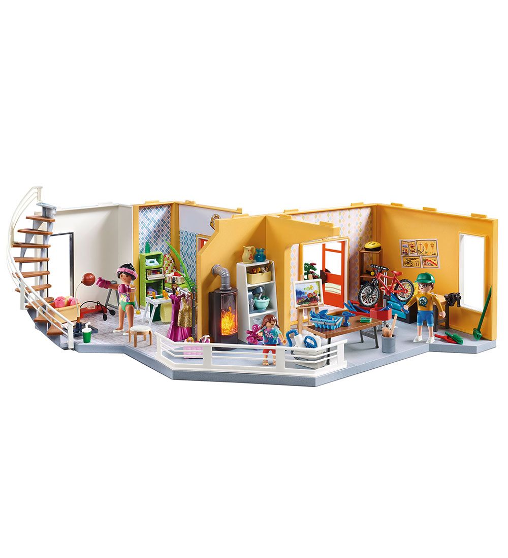Playmobil City Life - Etageudvidelse Bolig - 70986 - 258 Dele