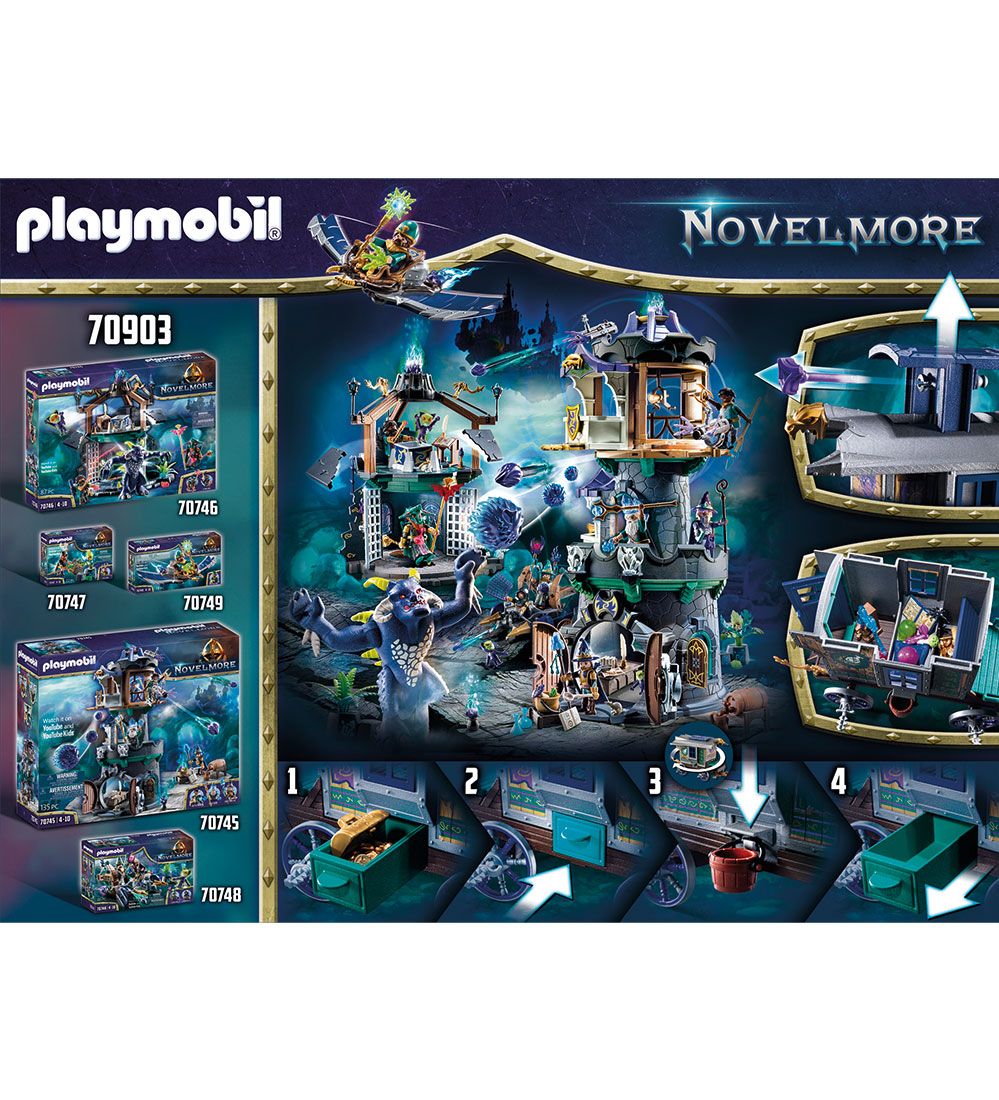 Playmobil Novelmore - Violet Vale: Karet - 70903 - 98 Dele