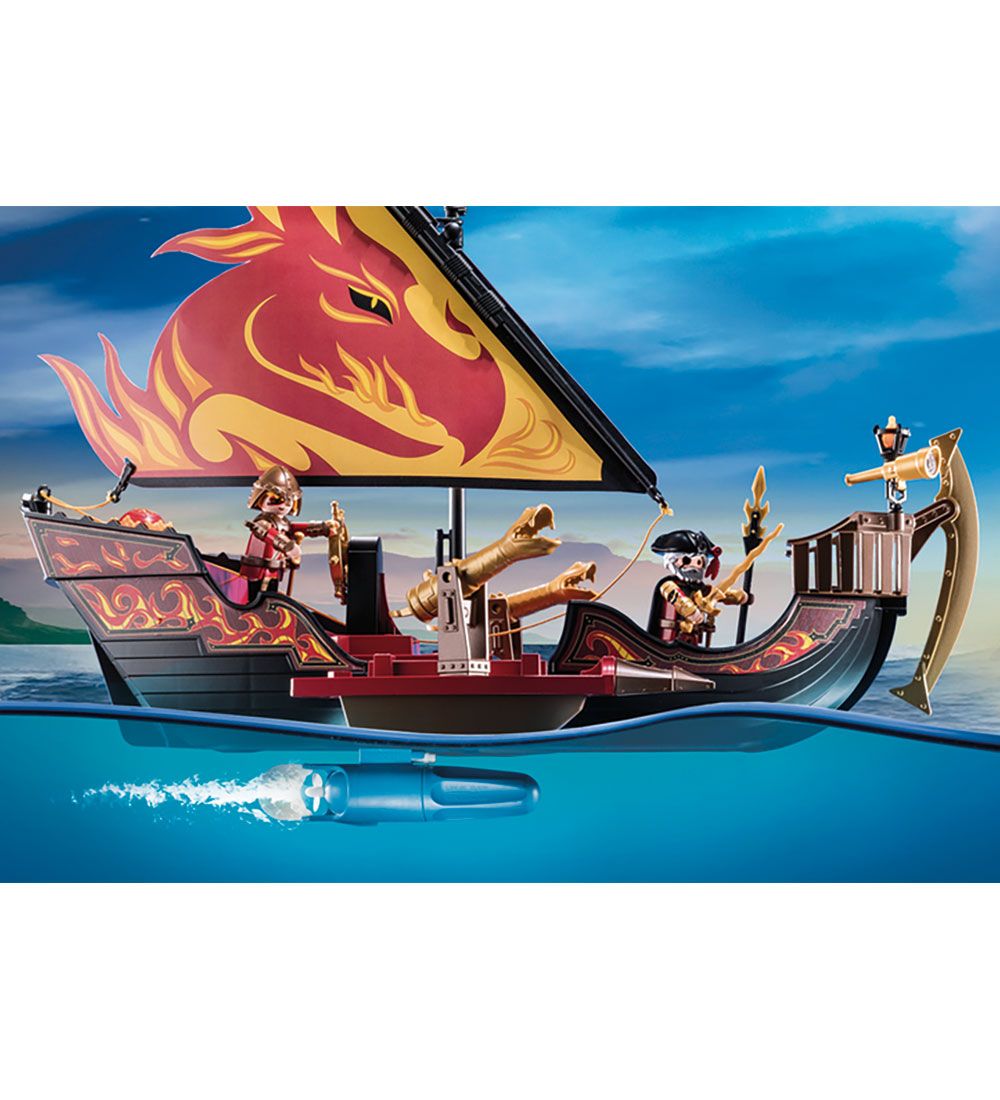 Playmobil Novelmore - Burnham Raiders Ildskib - 70641 - 55 Dele