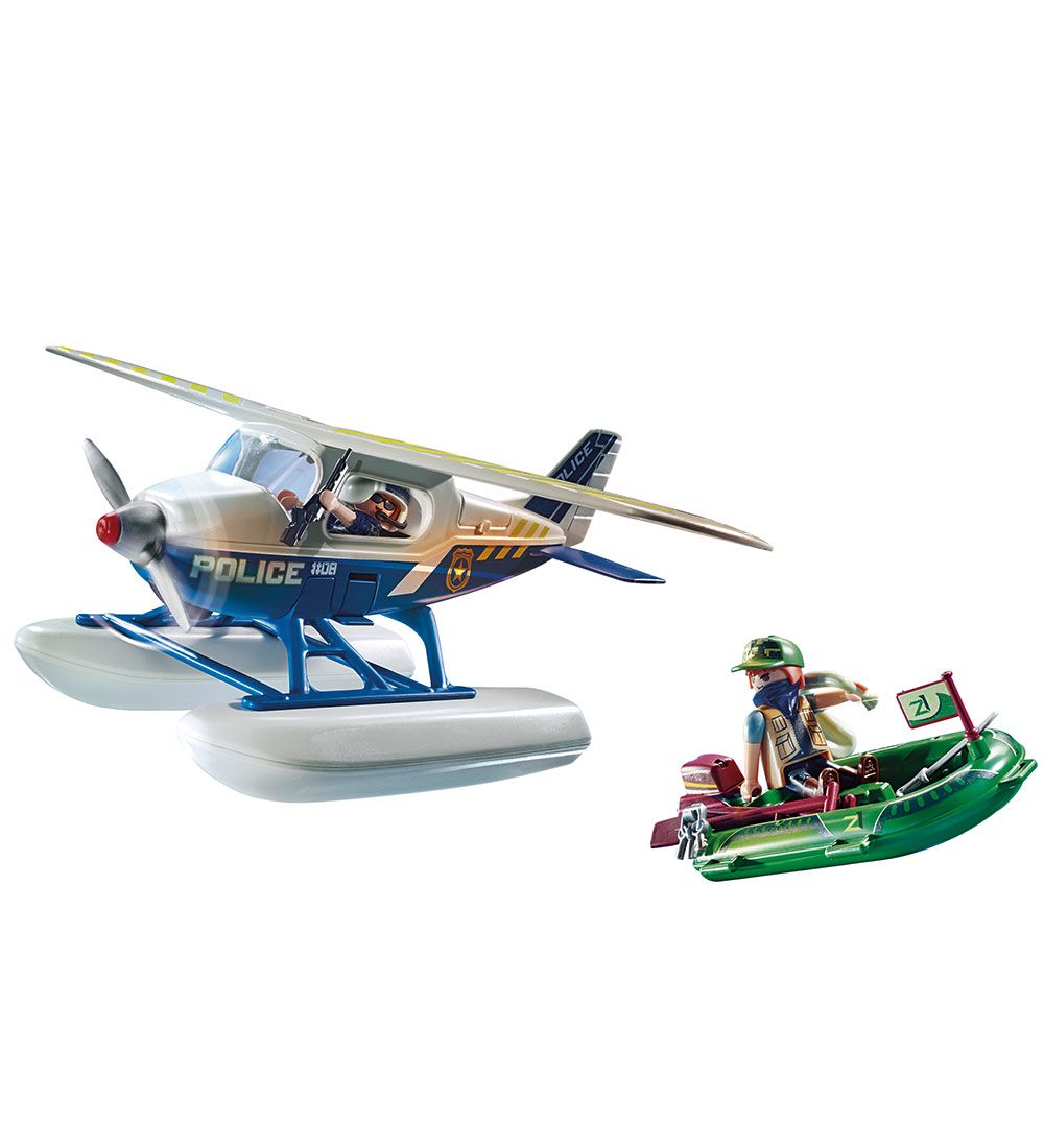 Playmobil City Action - Politi-Vandflyver: Smuglerjagt - 70779 -