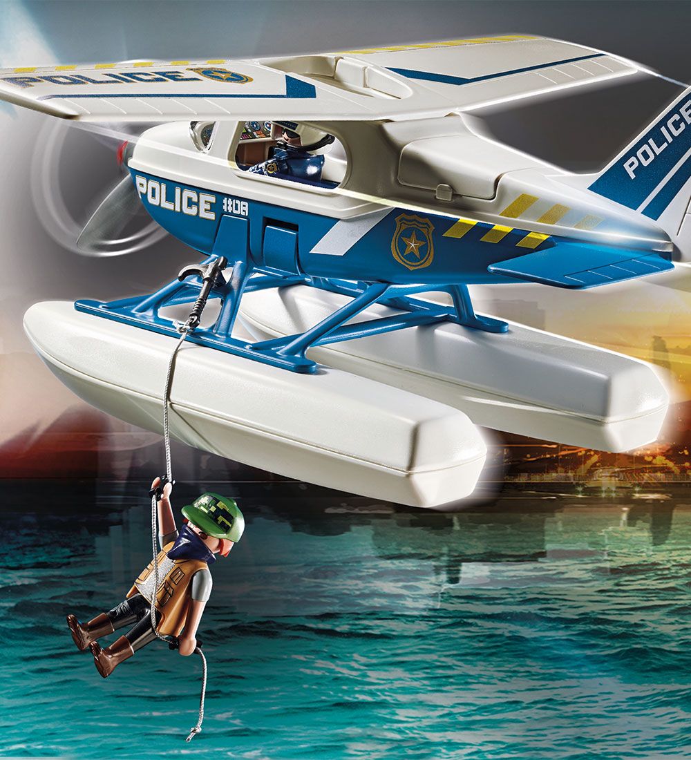 Playmobil City Action - Politi-Vandflyver: Smuglerjagt - 70779 -