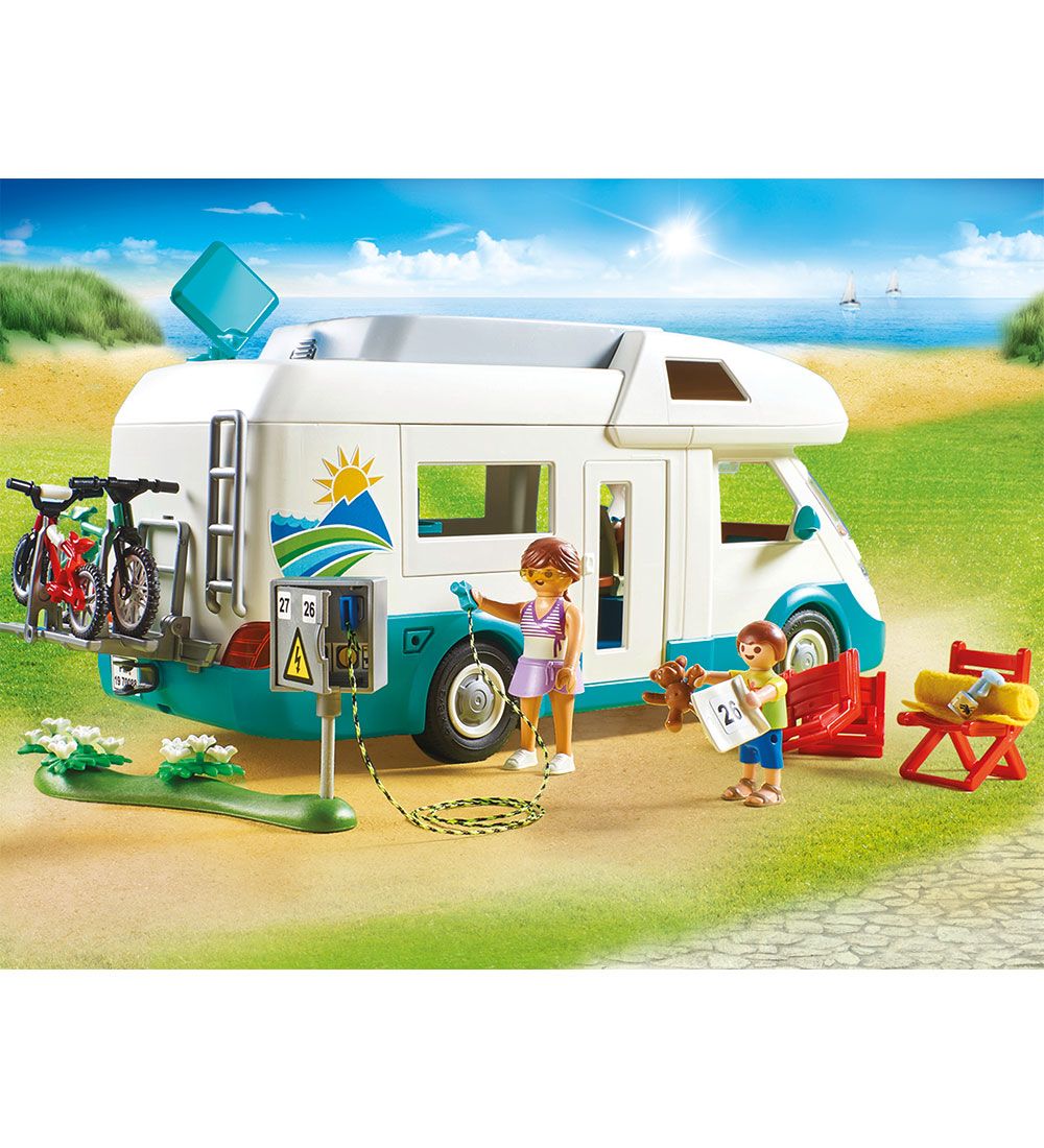 Playmobil Family Fun - Autocamper - 70088 - 135 Dele