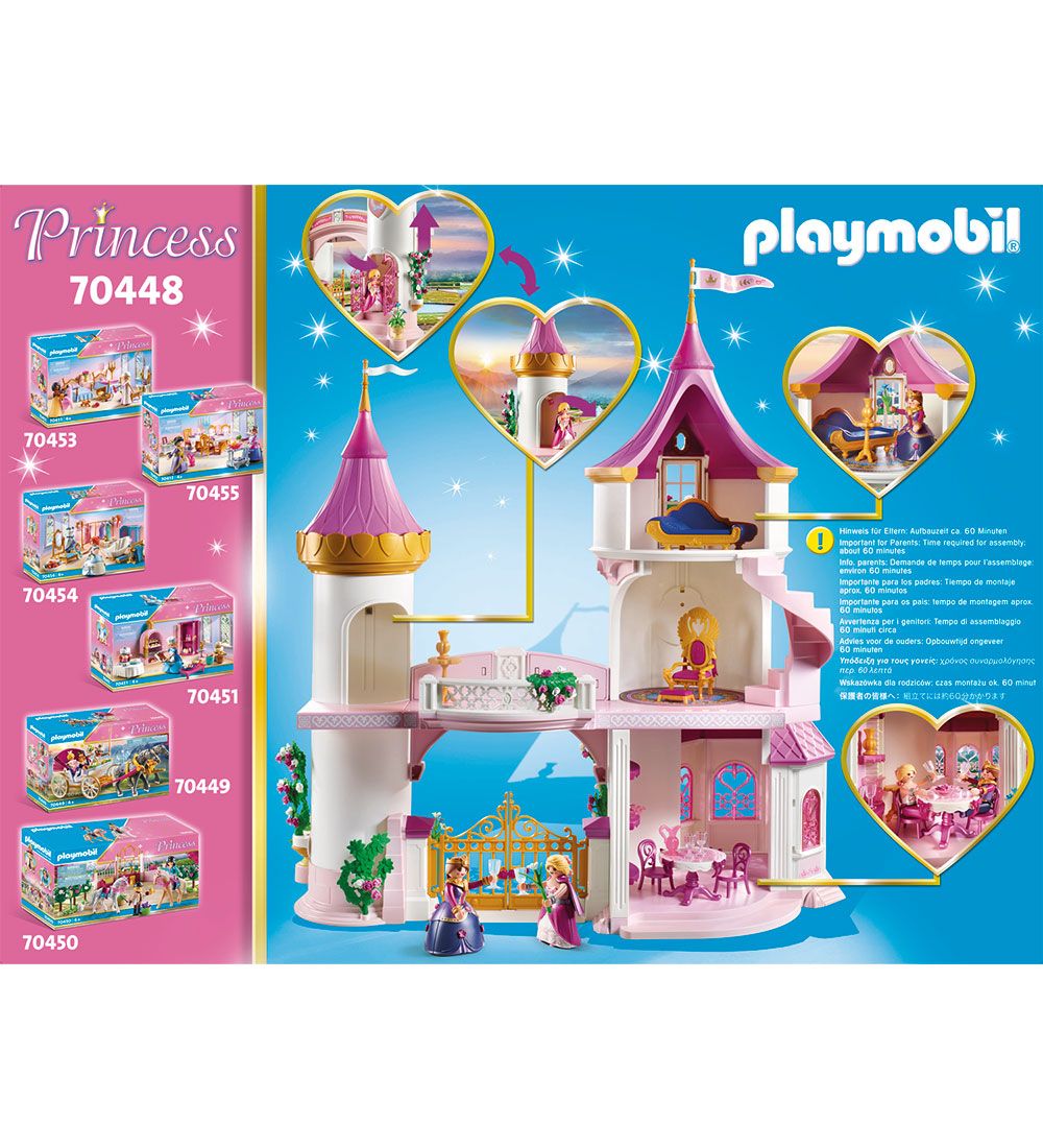 Playmobil Princess - Prinsesseslot - 70448 - 265 Dele