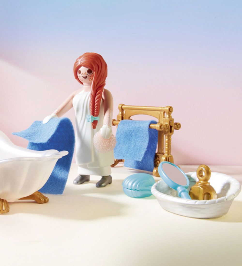 Playmobil Princess - Påklædningsværelse Med Badekar - 70454 - 86