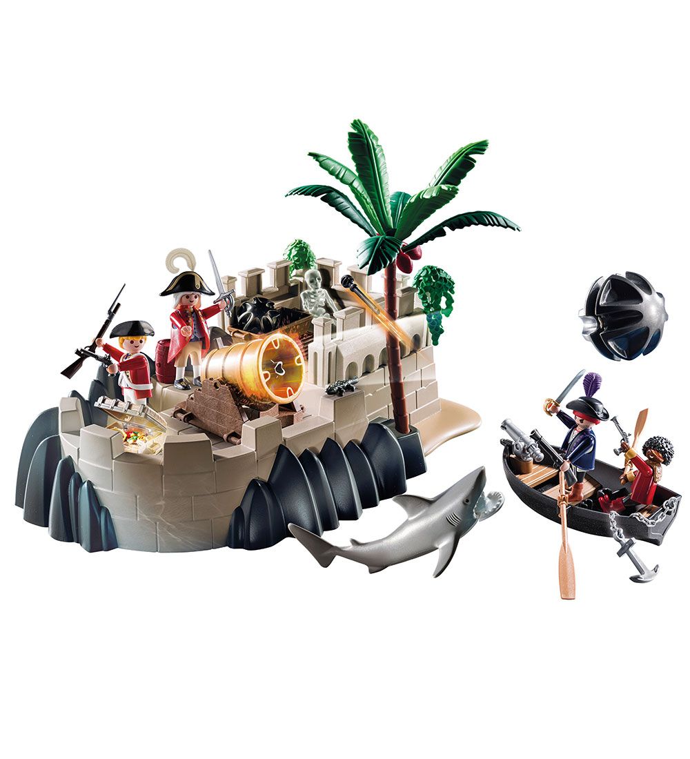 Playmobil Pirates - Rdjakkebastion - 70413 - 101 Dele