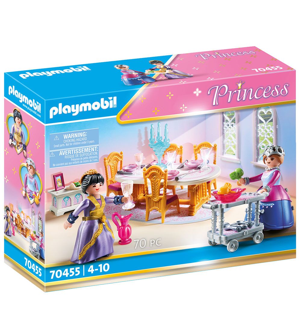 Playmobil Princess - Spisesal - 70455 - 70 Dele