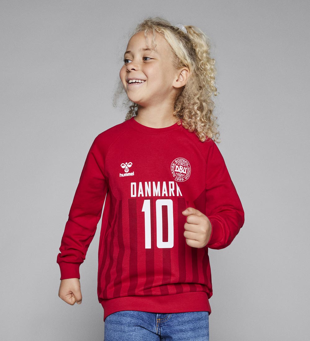 Hummel Sweatshirt - DBU - hmlCelebrate - Rød