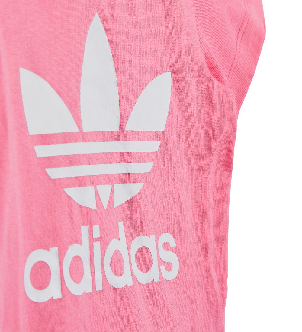 adidas Originals T-Shirt - Trefoil Tee - Pink