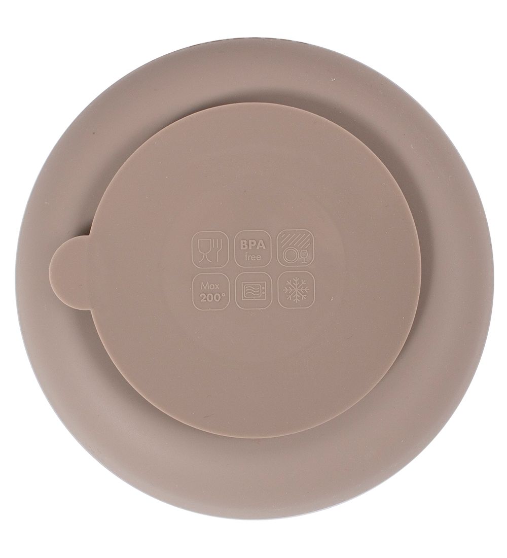 Filibabba Skål - Silikone - 2-Pak - Warm Grey