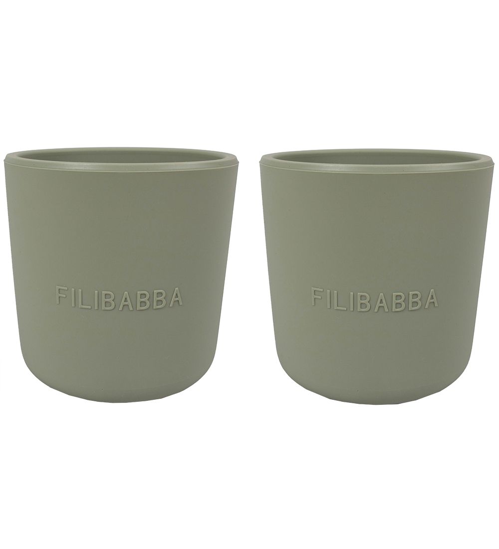 Filibabba Silikone Kop - 2-Pak - Green