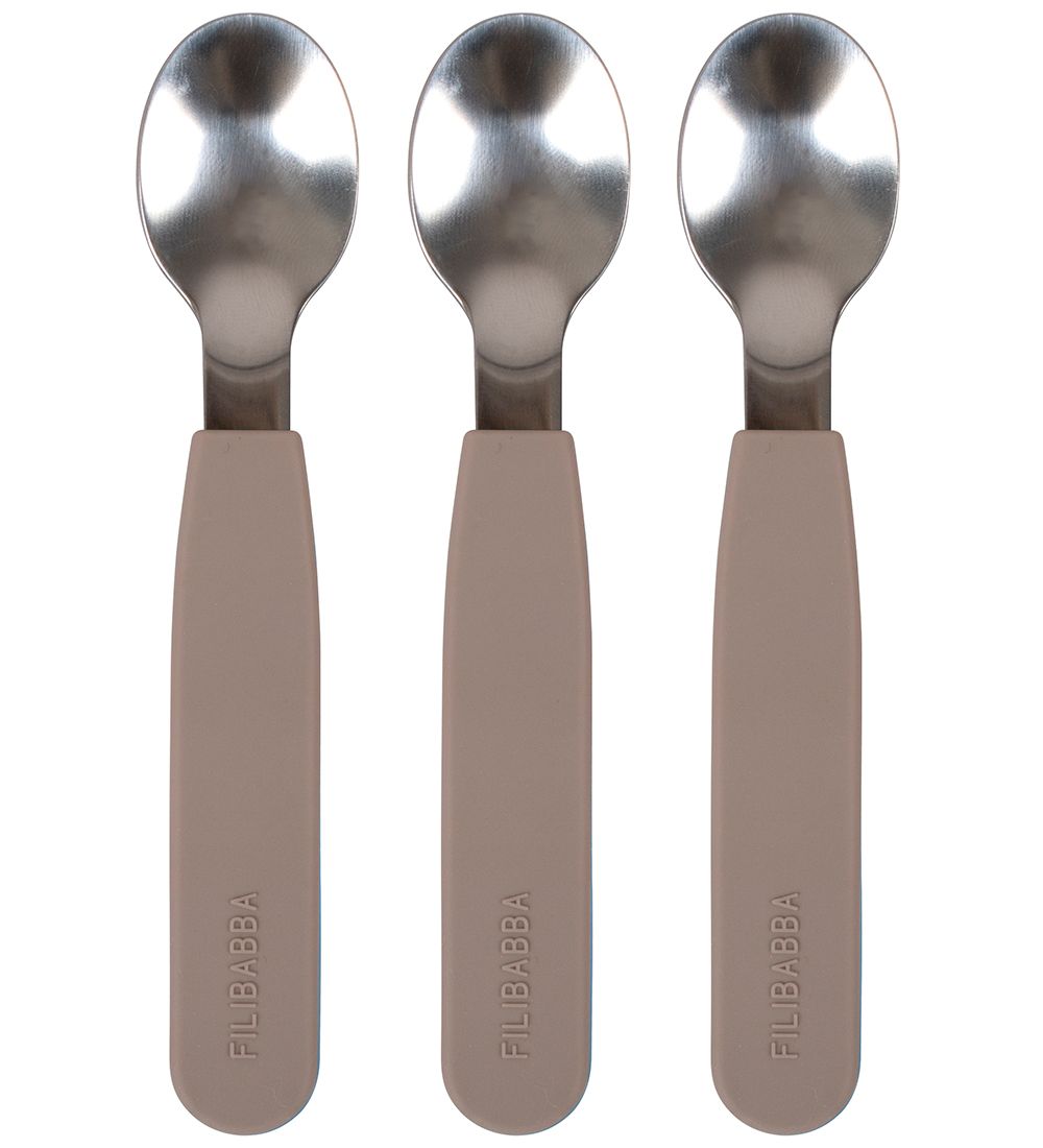 Filibabba Silikone Skeer 3-Pak - Warm Grey