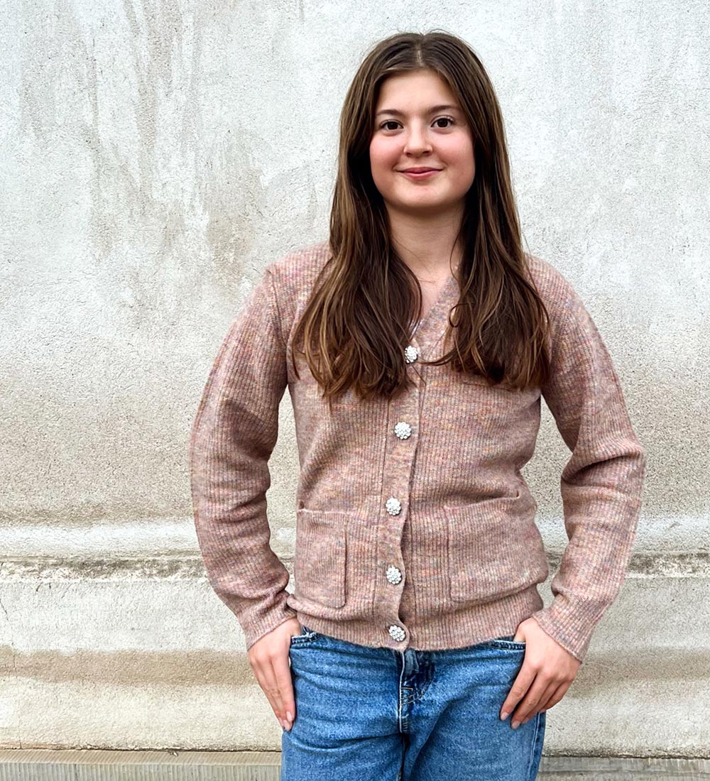Rosemunde Cardigan - Strik - Tivoli Melange