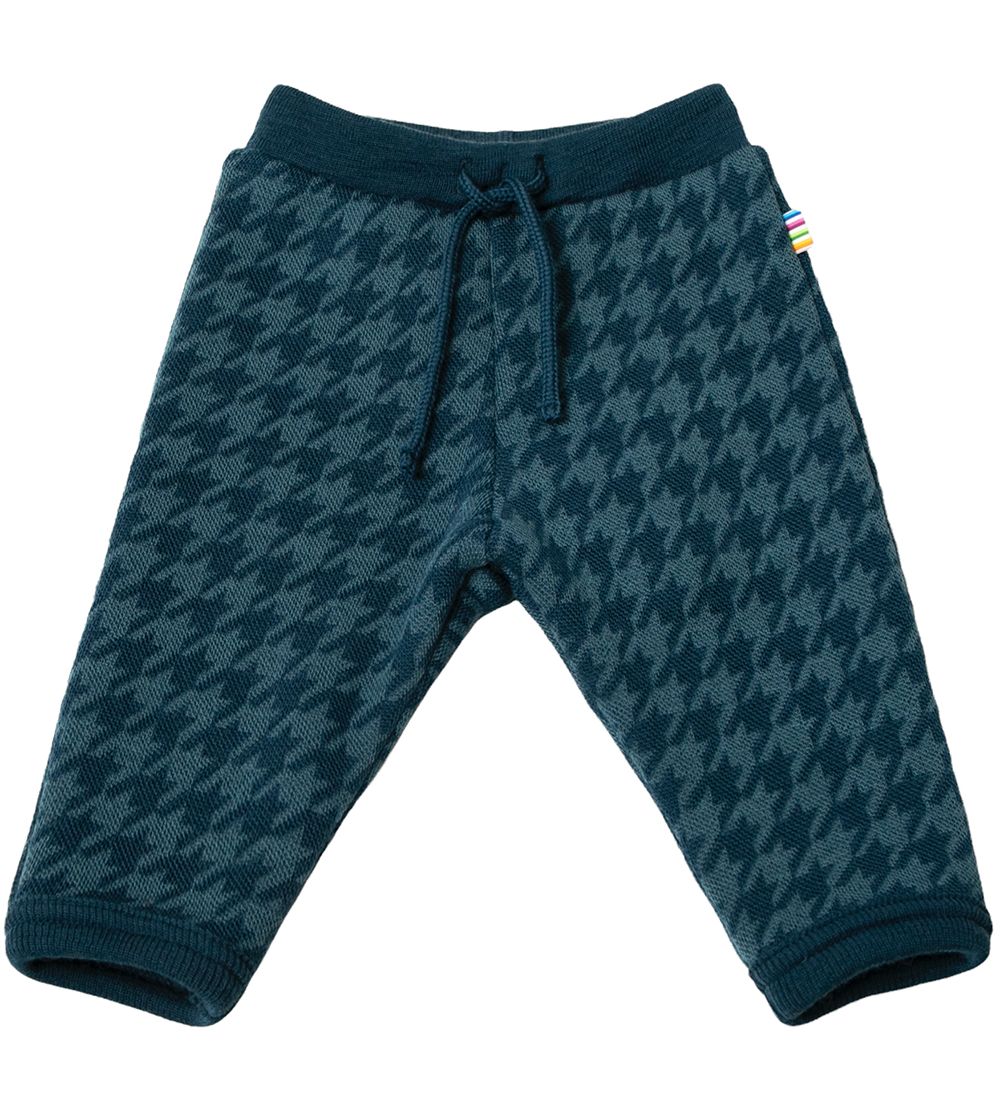 Joha Sweatpants - Uld - Petroleumsblå