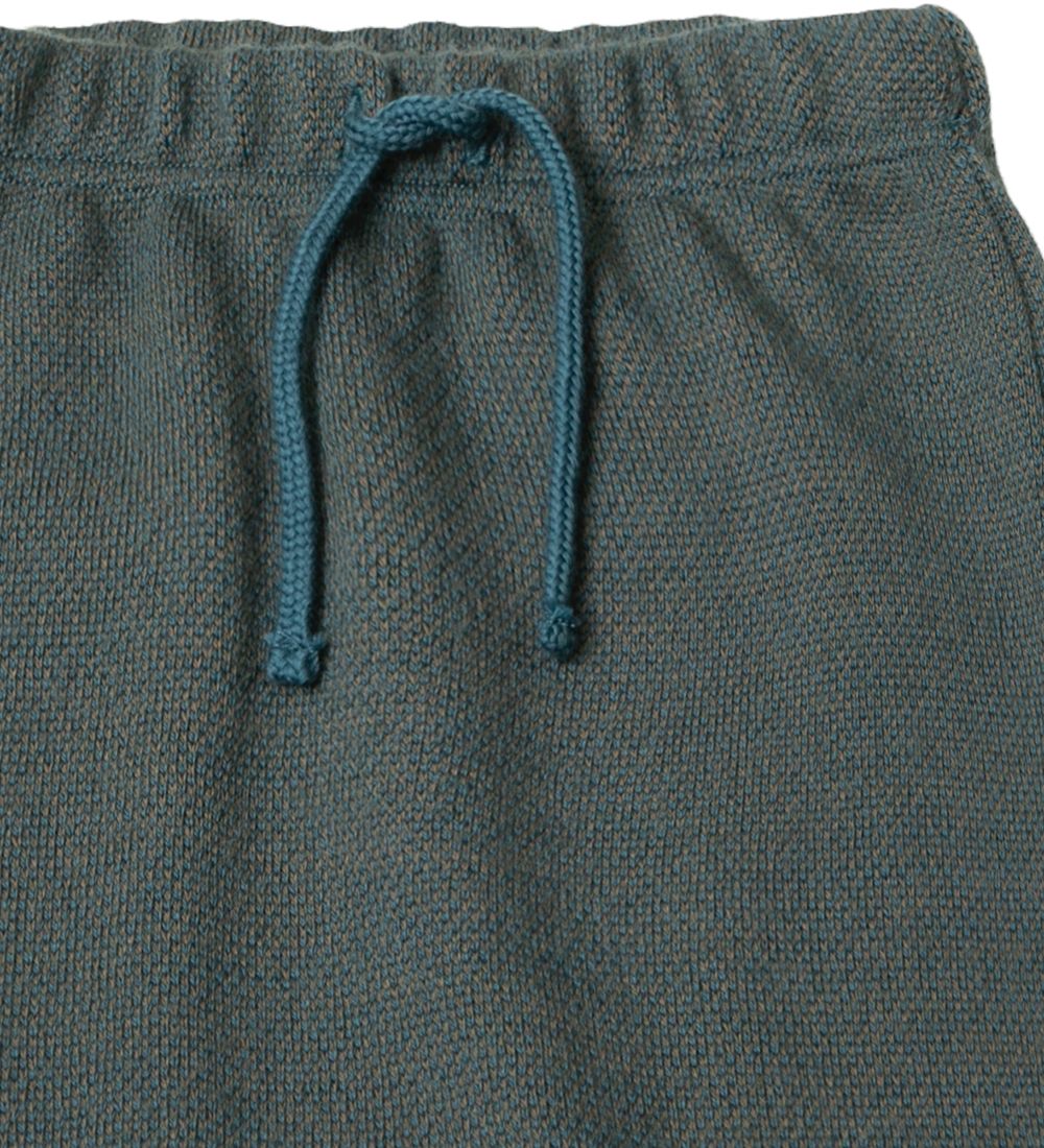 Joha Sweatpants - Uld - Blå/Brun