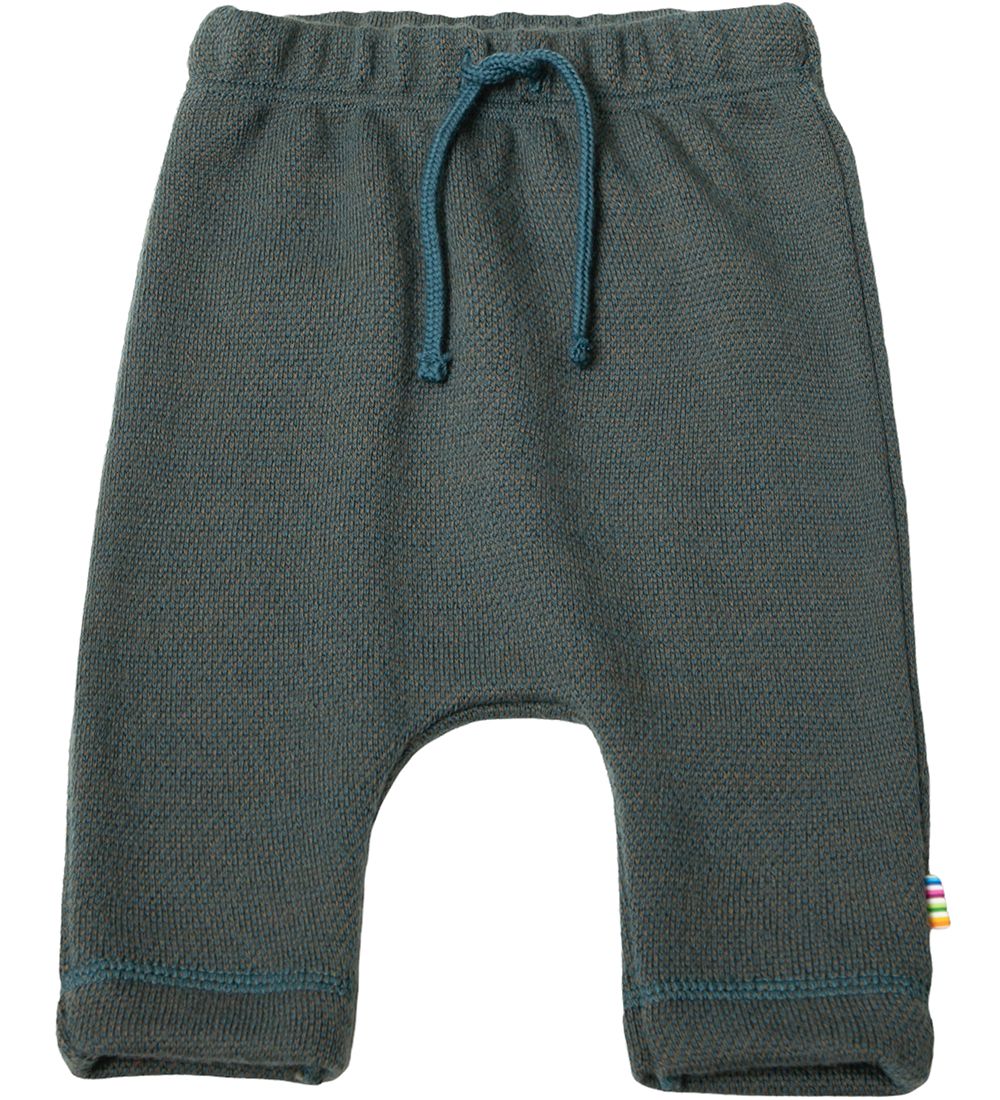 Joha Sweatpants - Uld - Blå/Brun