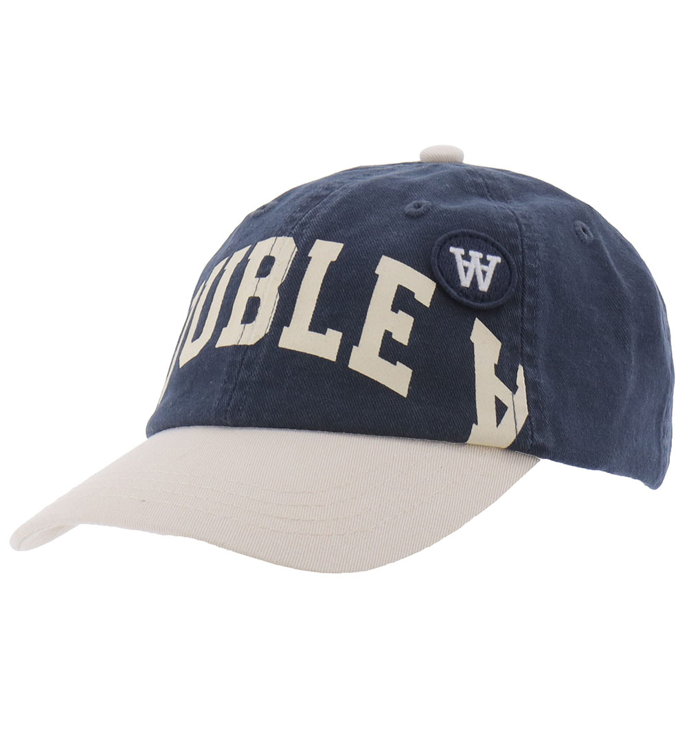 Wood Wood Kasket - Sim Arch Cap - Beige/Navy