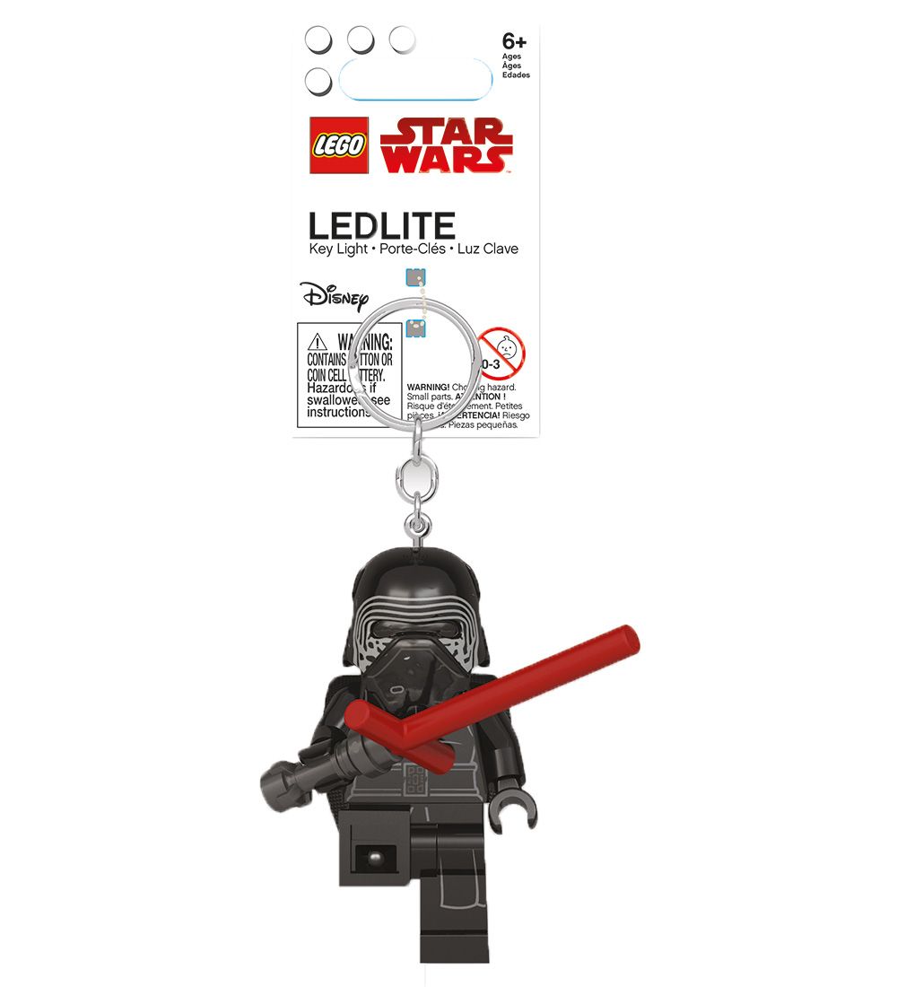 LEGO Star Wars Nglering m. Lommelygte - LEGO Kylo Ren w/Light