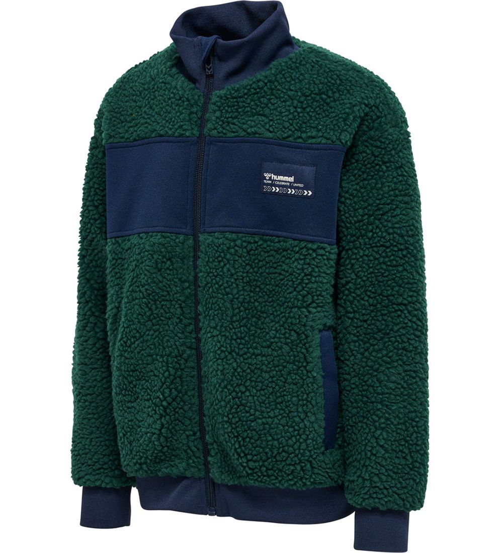 Hummel Fleecejakke - hmlEvan - Deep Teal