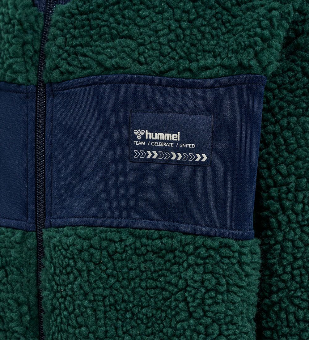 Hummel Fleecejakke - hmlEvan - Deep Teal
