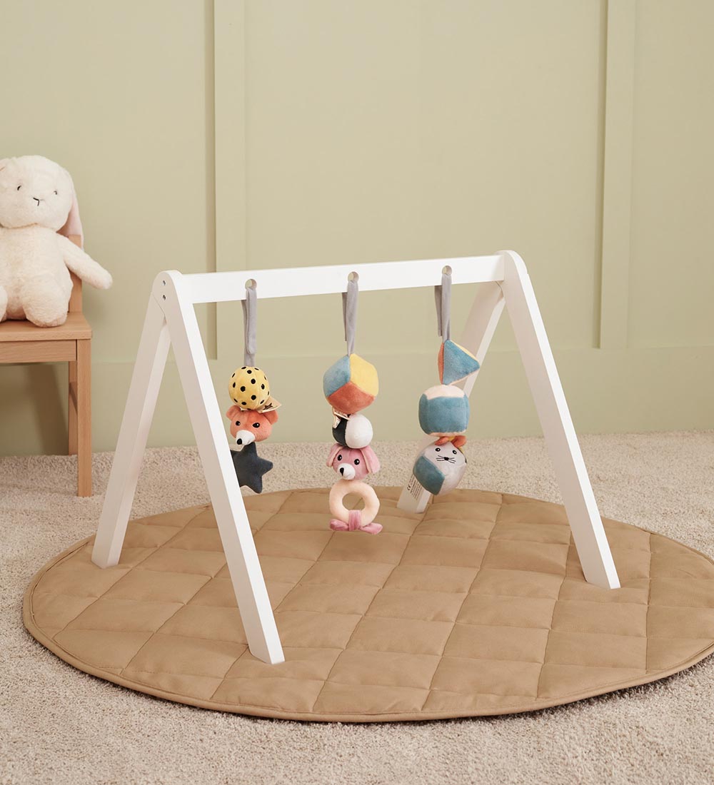 Kids Concept Legetæppe - 100 cm - Beige
