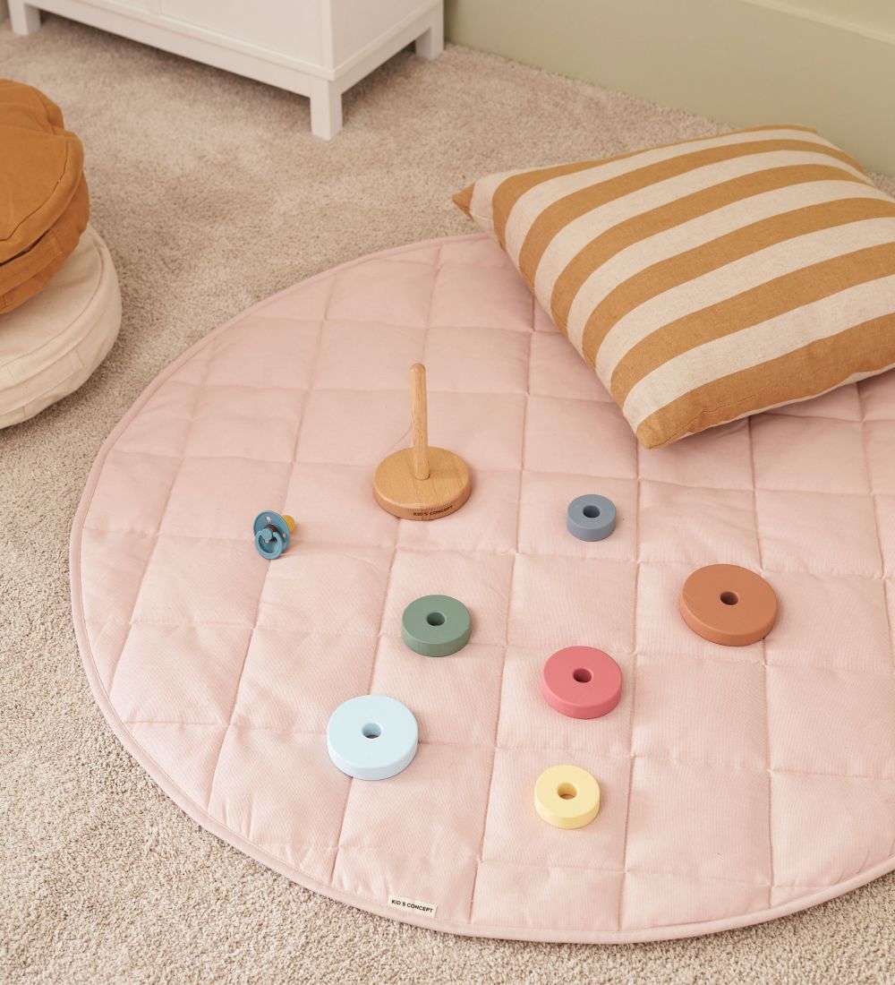 Kids Concept Legetæppe - 100 cm - Rosa