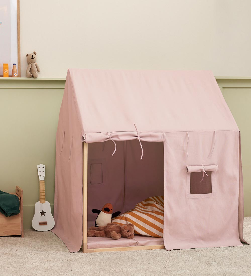 Kids Concept Legetelt - Hus - Lyserød