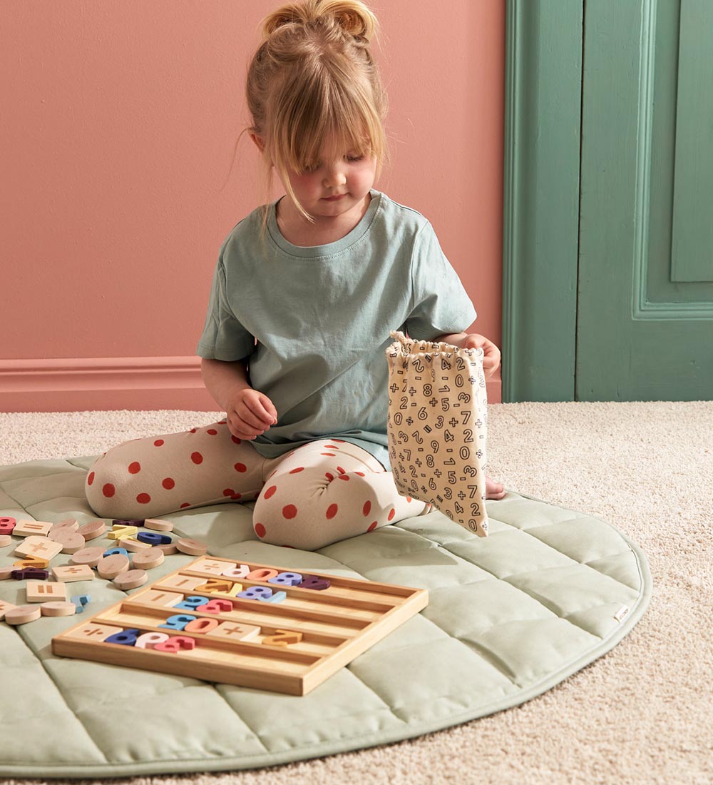 Kids Concept Legetæppe - 100 cm - Lysegrøn