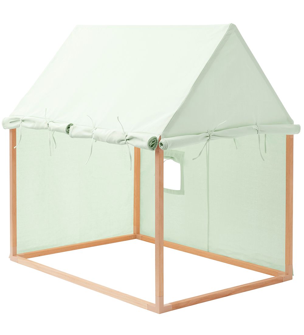 Kids Concept Legetelt - Hus - Lysegrøn