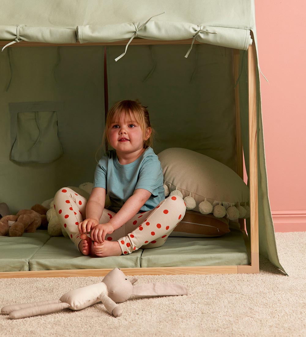 Kids Concept Legetelt - Hus - Lysegrøn