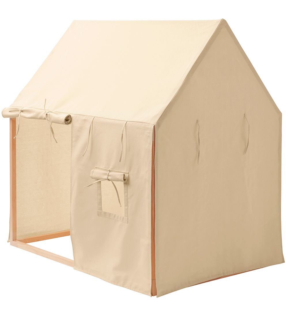 Kids Concept Legetelt - Hus - Beige