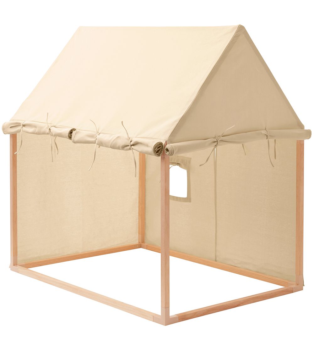 Kids Concept Legetelt - Hus - Beige