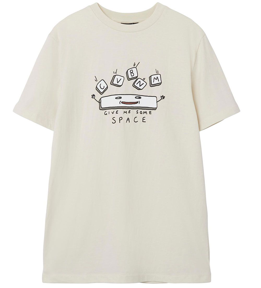 LMTD T-shirt - NlmRespace - Turtledove m. Tastatur