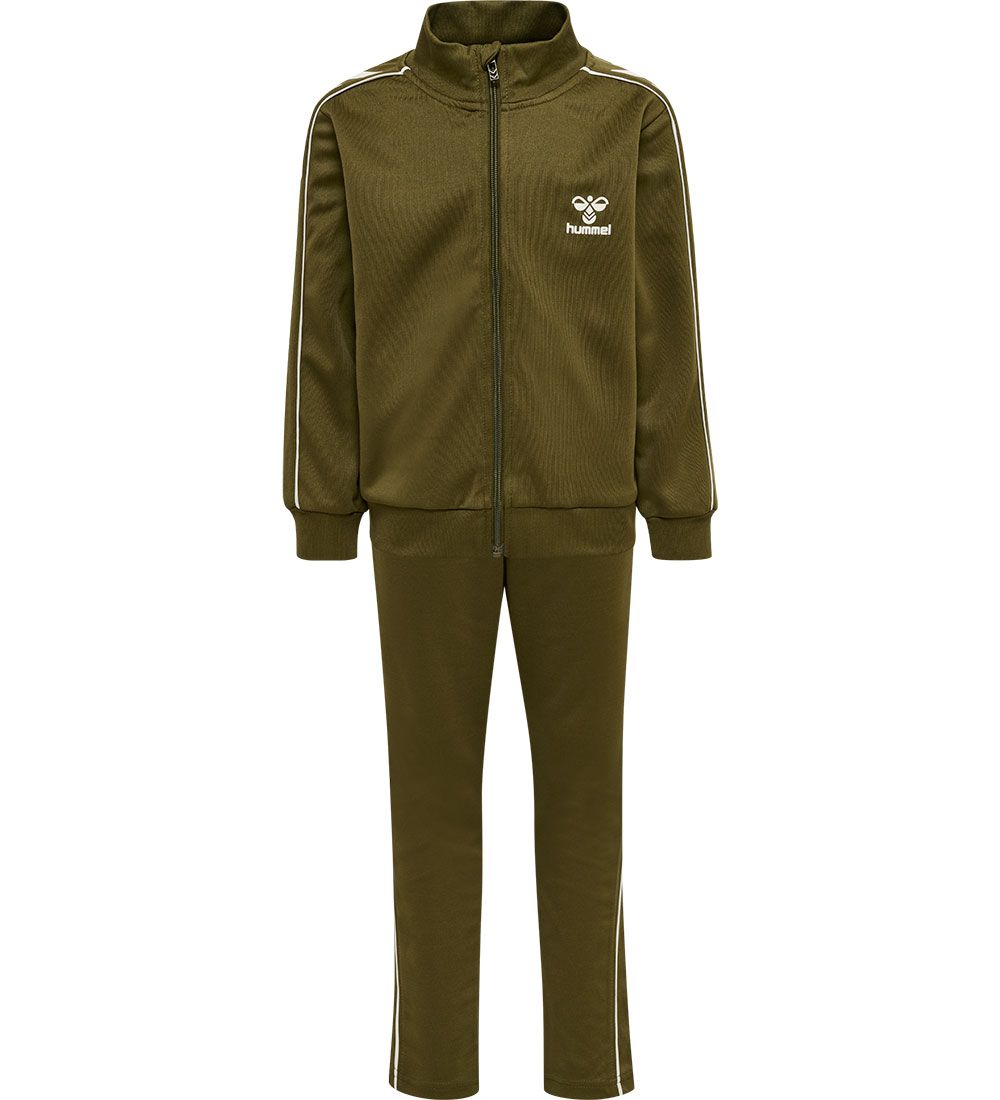 Hummel Træningssæt - hmlTrack - Dark Olive