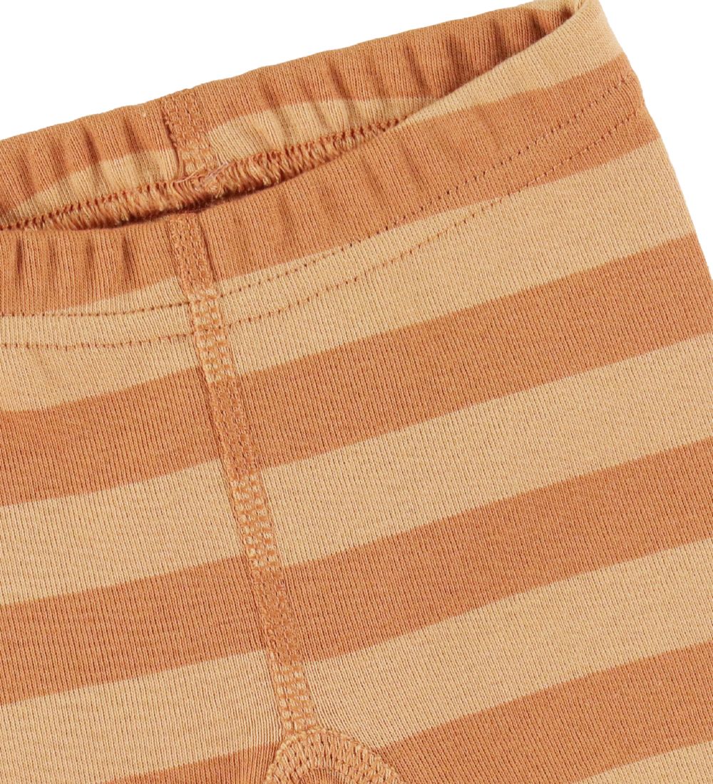 Katvig Leggings - Brunstribet