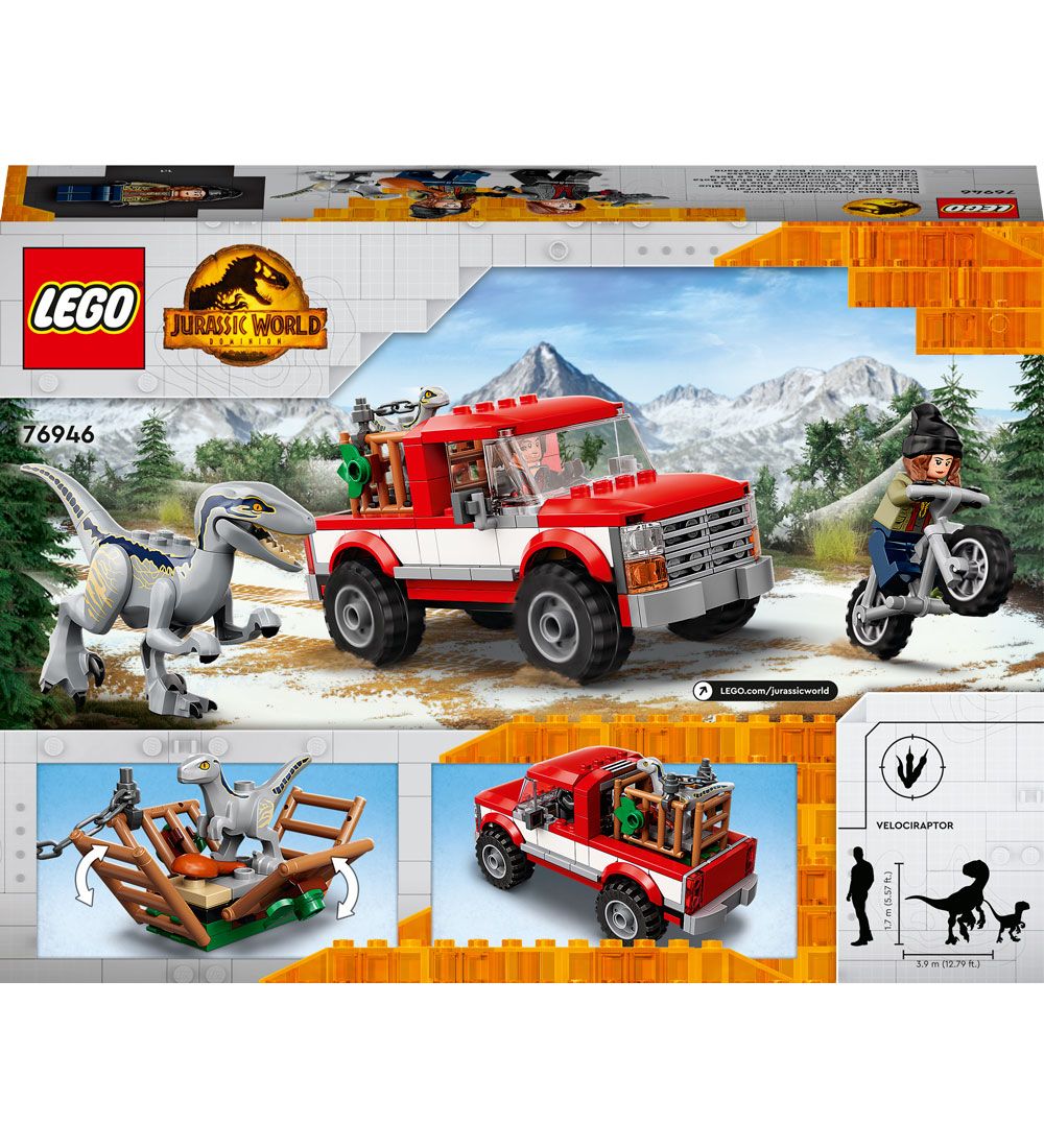 LEGO® Jurassic World - Blue Og Beta - Velociraptor-Fangst 76946