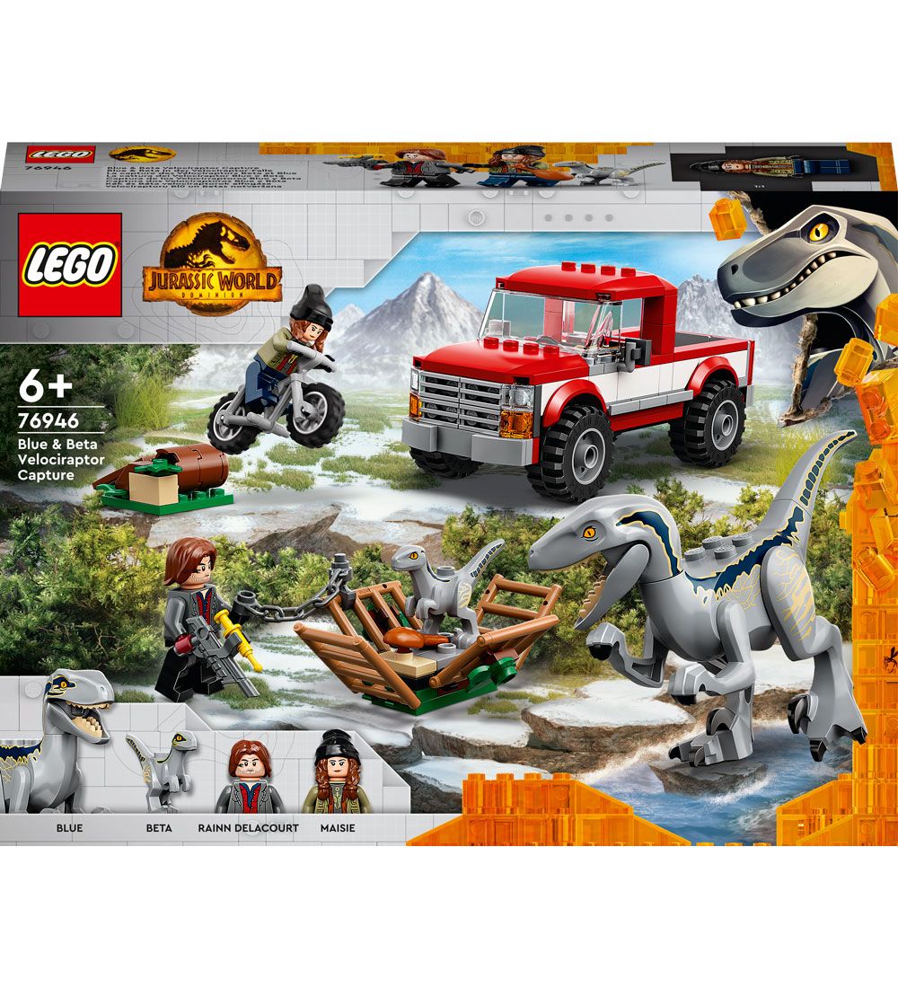 LEGO® Jurassic World - Blue Og Beta - Velociraptor-Fangst 76946