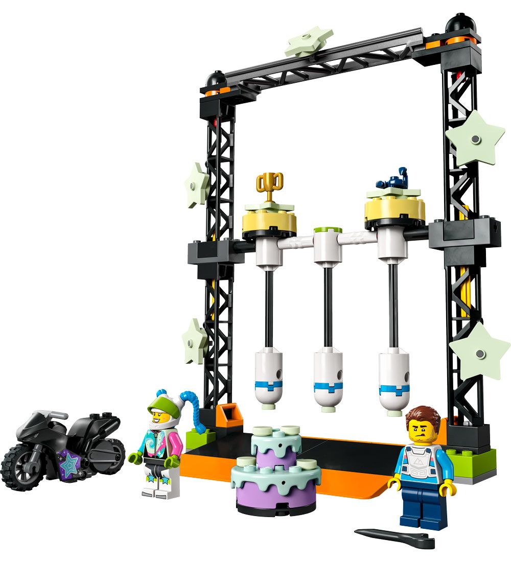 LEGO® City Stuntz - Vælte-Stuntudfordring 60341 - 117 Dele