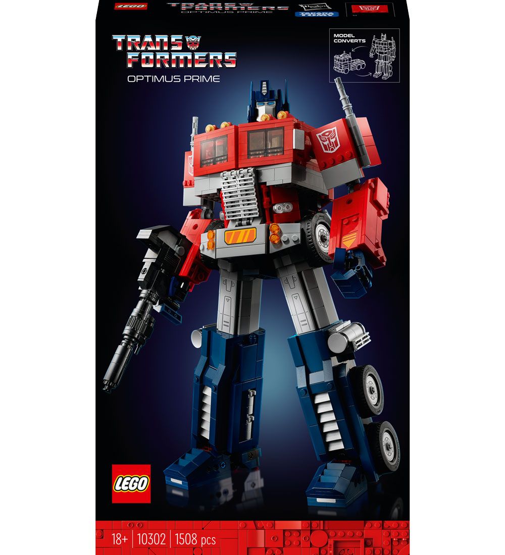 LEGO Icons - Optimus Prime 10302 - 1508 Dele