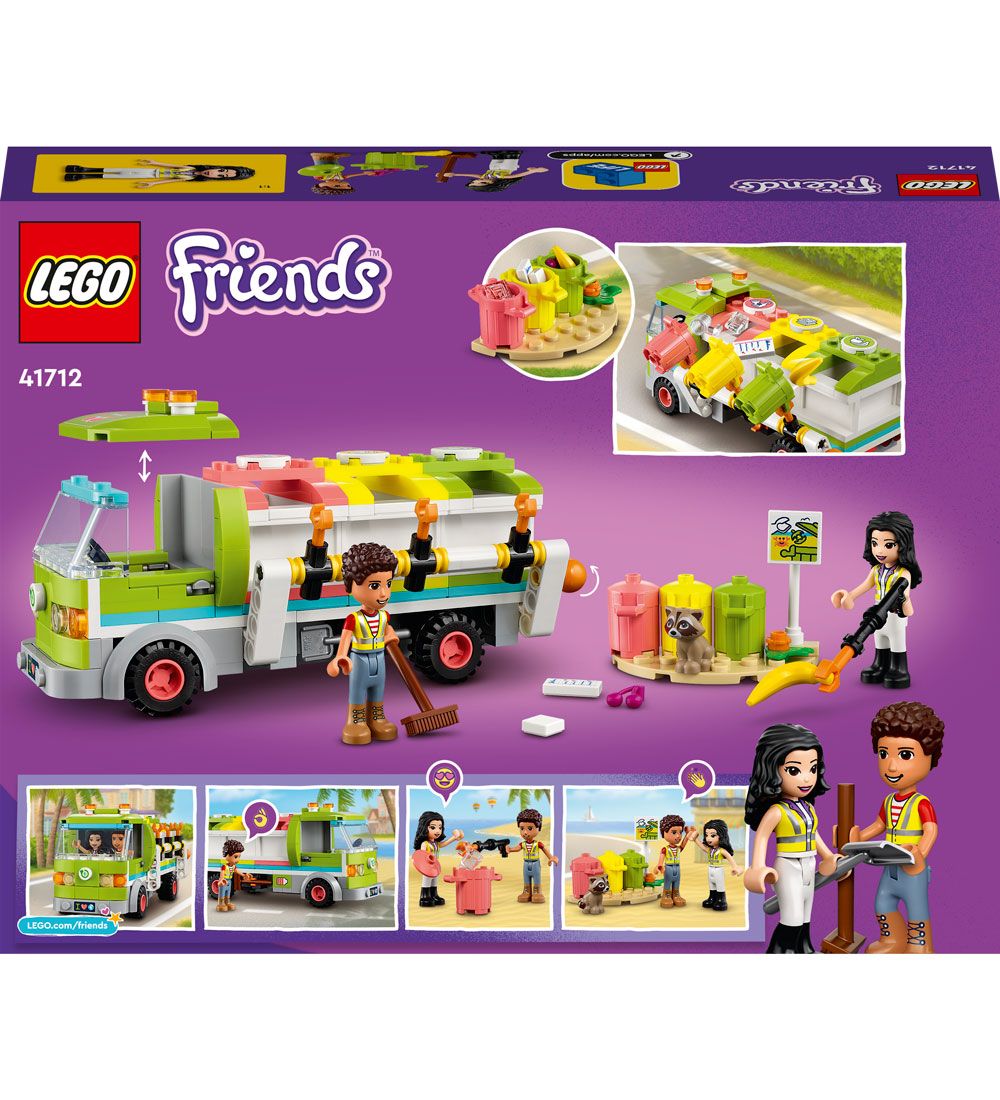 LEGO® Friends - Affaldssorteringsbil 41712 - 259 Dele