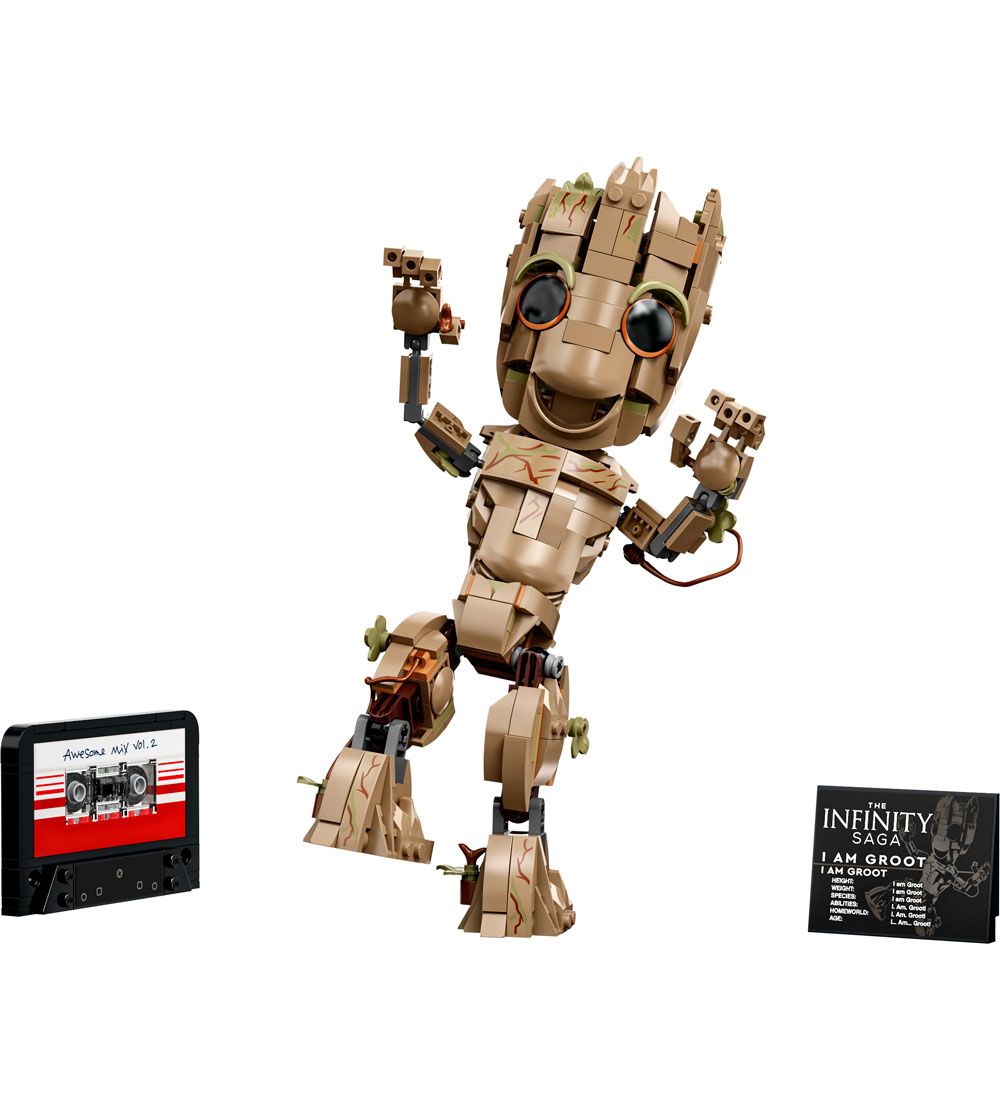 LEGO® Marvel The Infinity Saga - Jeg Er Groot 76217 - 476 Dele