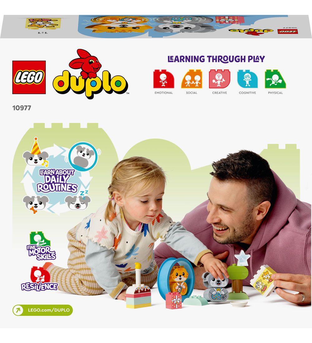 LEGO® DUPLO - Min Første Hvalp Og Killing Med Lyde 10977 - 22 De