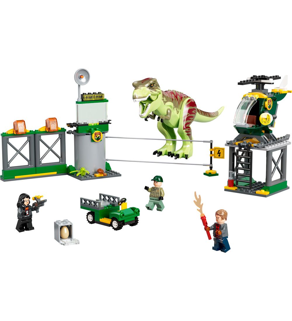 LEGO® Jurassic World - T. Rex På Dinosaurflugt 76944 - 140 Dele