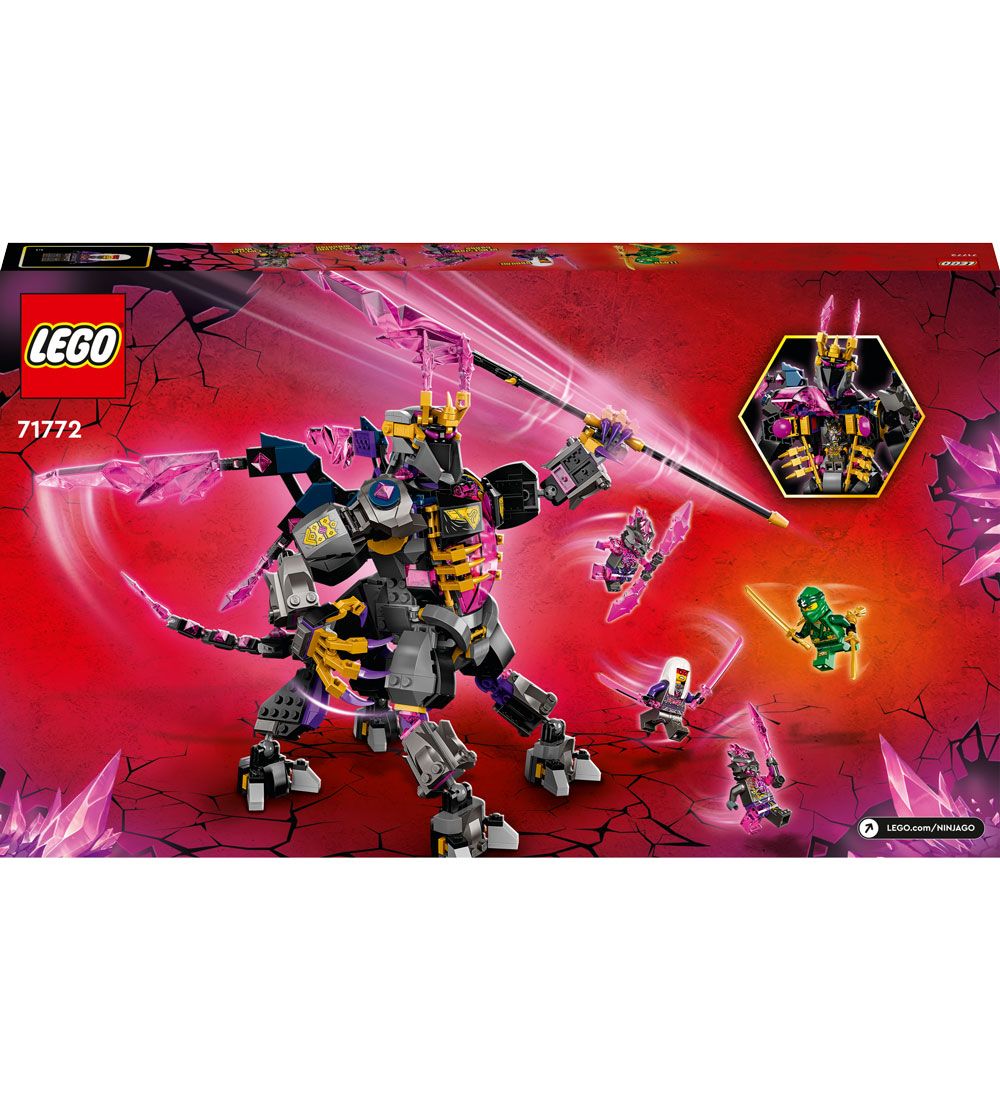 LEGO Ninjago - Krystalkongen 71772 - 722 Dele