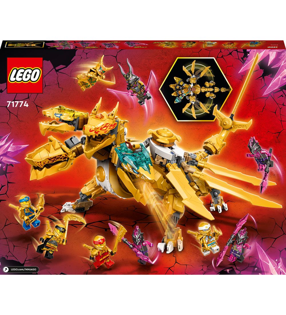 LEGO Ninjago - Lloyds Gyldne Ultradrage 71774 - 989 Dele