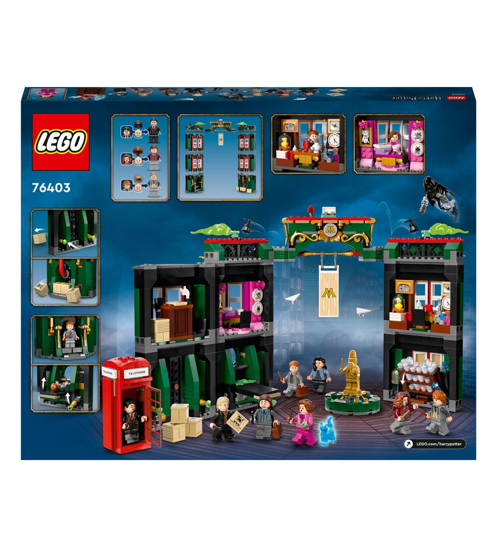 LEGO® Harry Potter - Ministeriet For Magi 76403 - 990 Dele